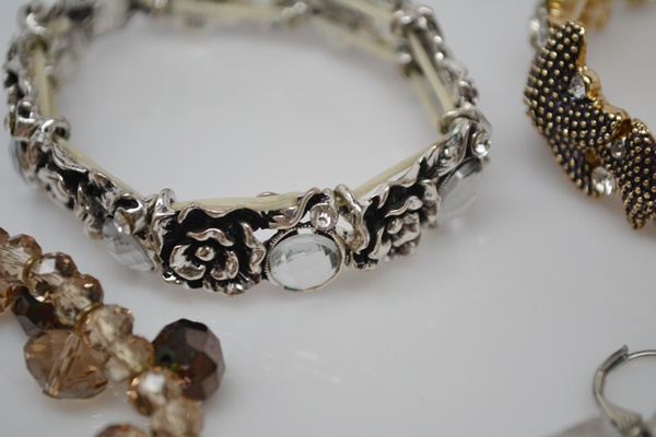 Watch Bracelet, Dangle Pierced Earrings and Other Fashion Bracelets