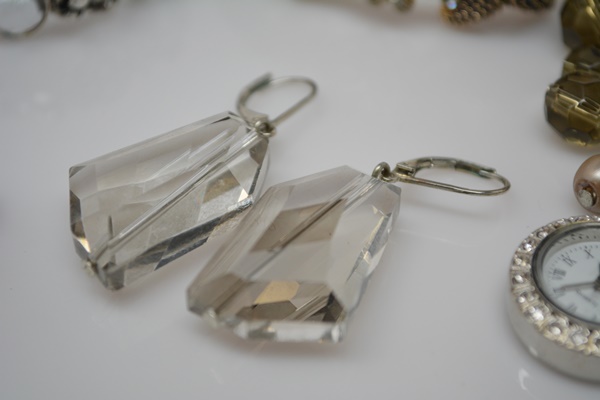 Watch Bracelet, Dangle Pierced Earrings and Other Fashion Bracelets