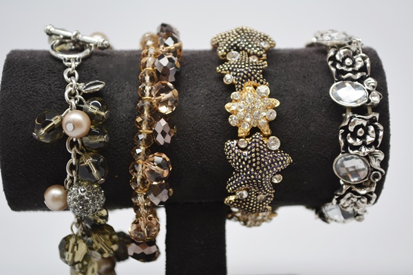 Watch Bracelet, Dangle Pierced Earrings and Other Fashion Bracelets