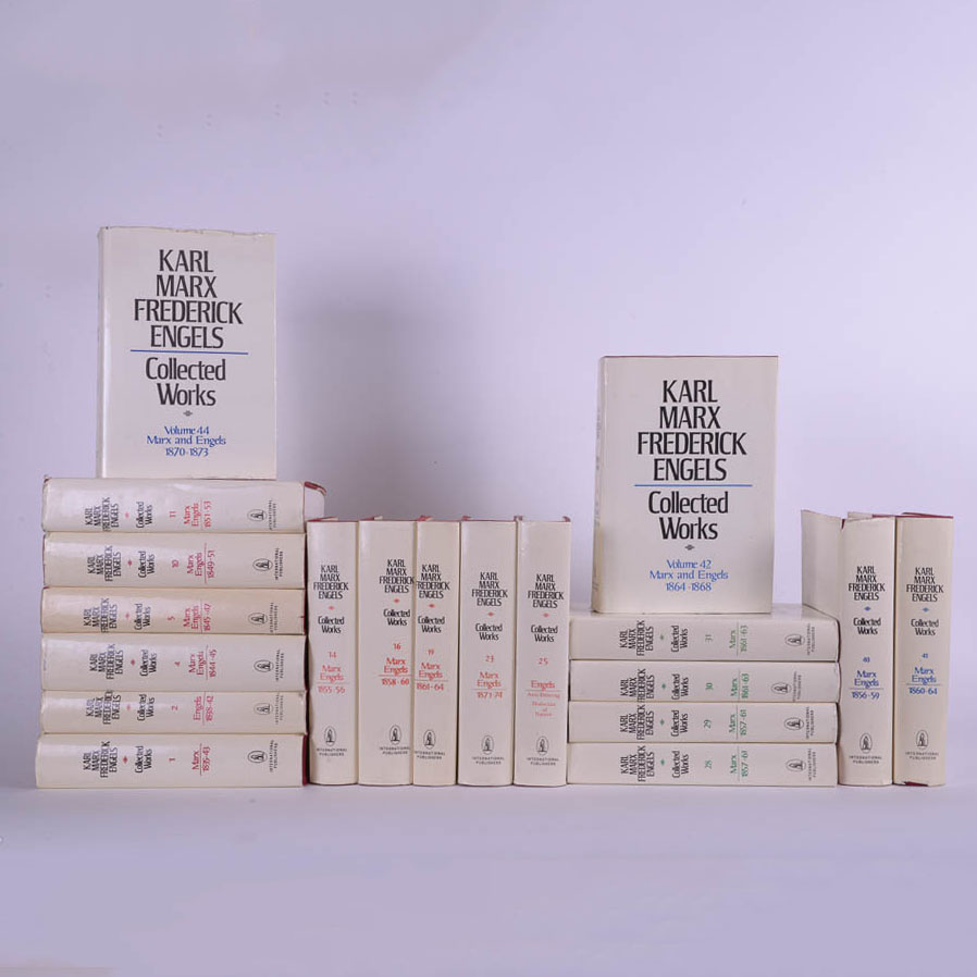 Nineteen Volumes of "Karl Marx and Frederick Engels Collected Works"