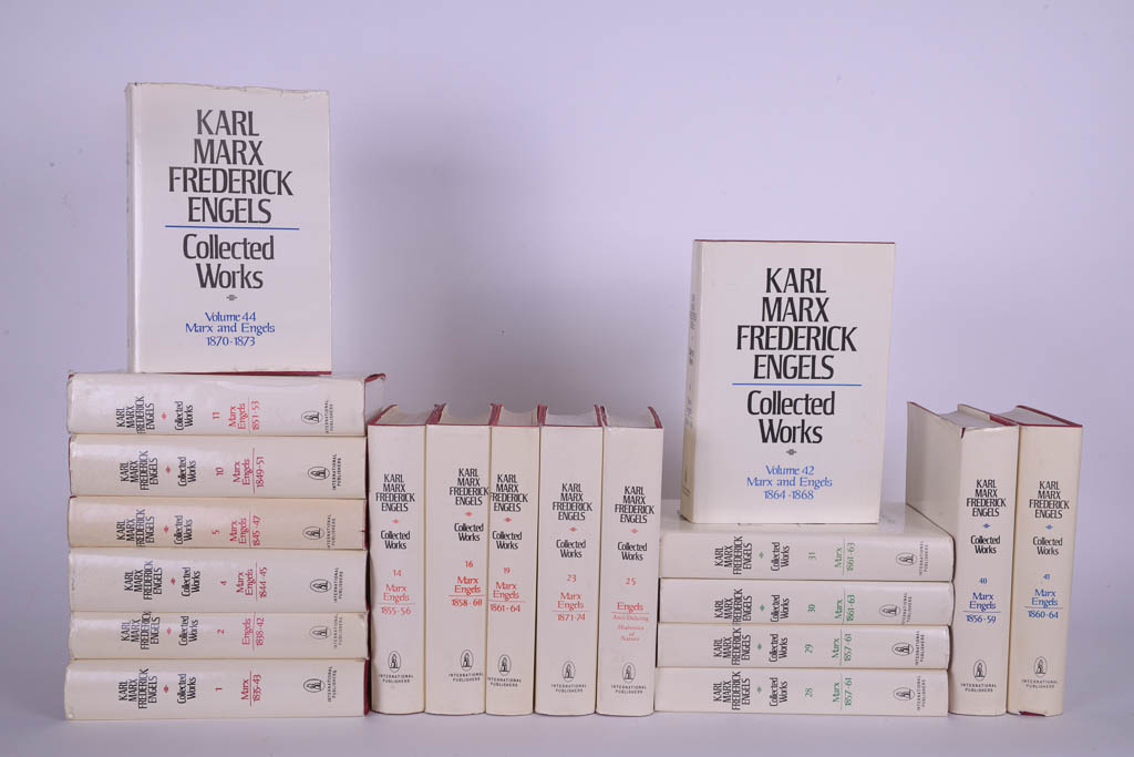 Nineteen Volumes of "Karl Marx and Frederick Engels Collected Works"