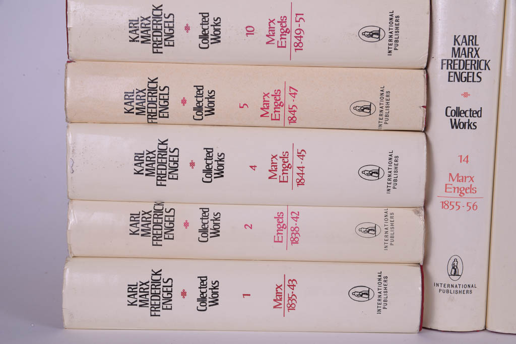 Nineteen Volumes of "Karl Marx and Frederick Engels Collected Works"