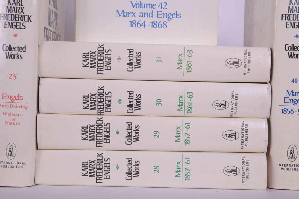 Nineteen Volumes of "Karl Marx and Frederick Engels Collected Works"