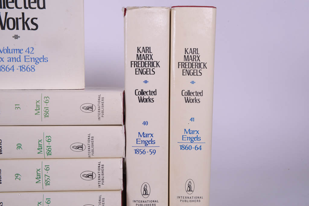 Nineteen Volumes of "Karl Marx and Frederick Engels Collected Works"