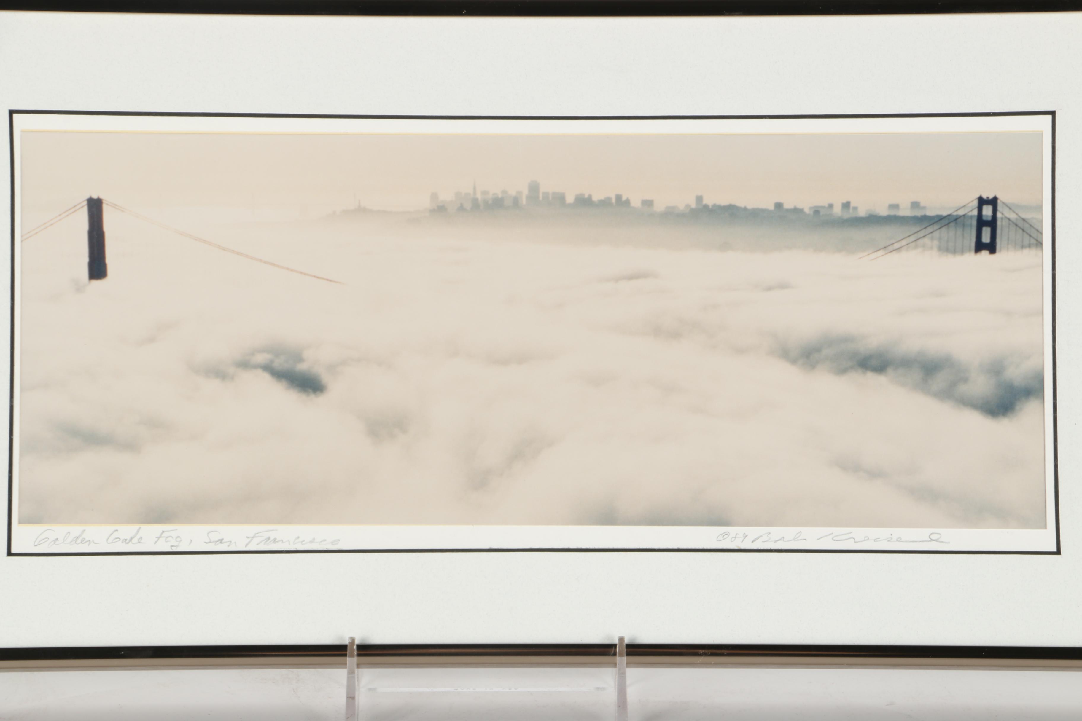 Bob Kreisel Photograph "Golden Gate Fog, San Francisco"