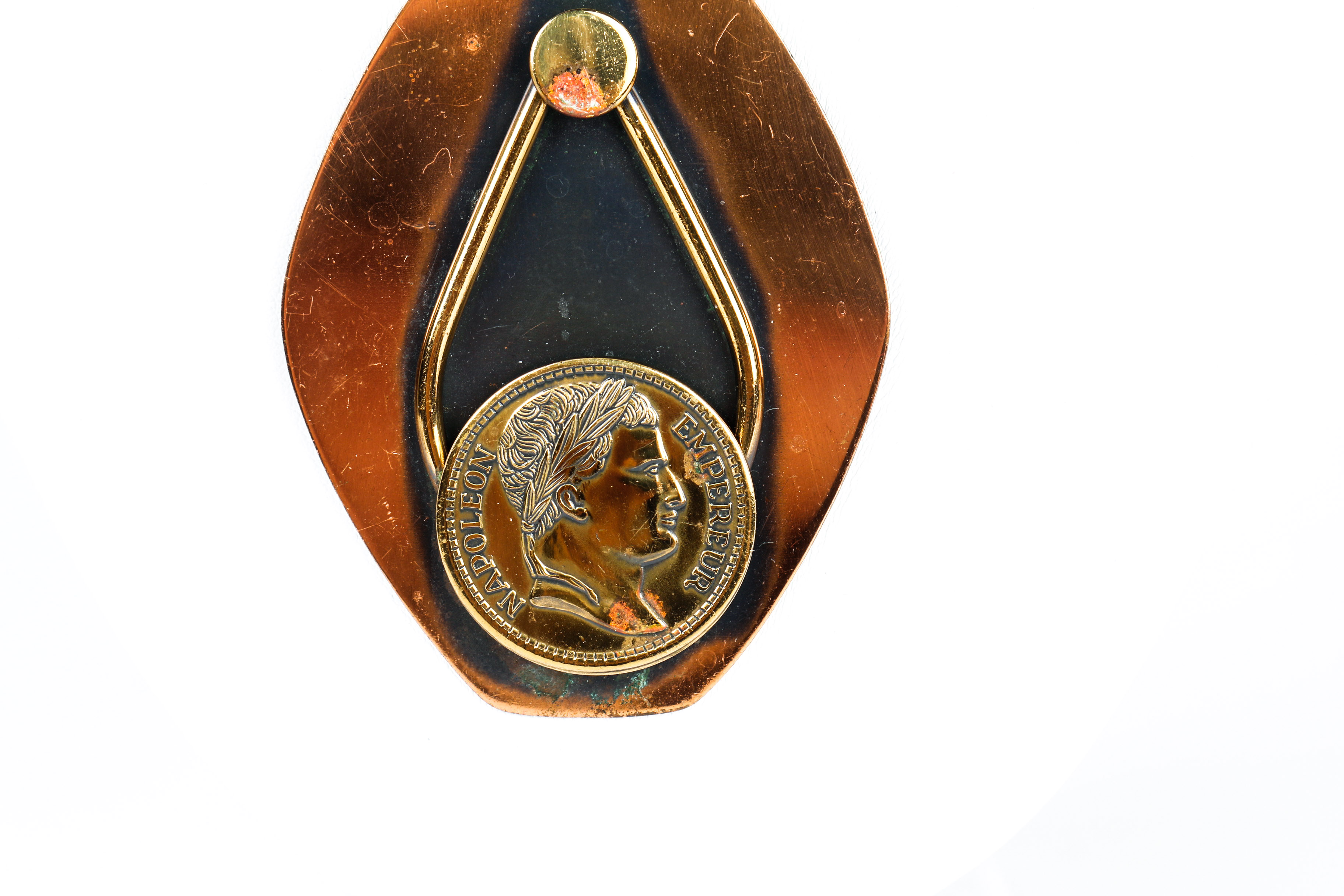 Vintage Emperor Napoleon Copper Jewelry Set