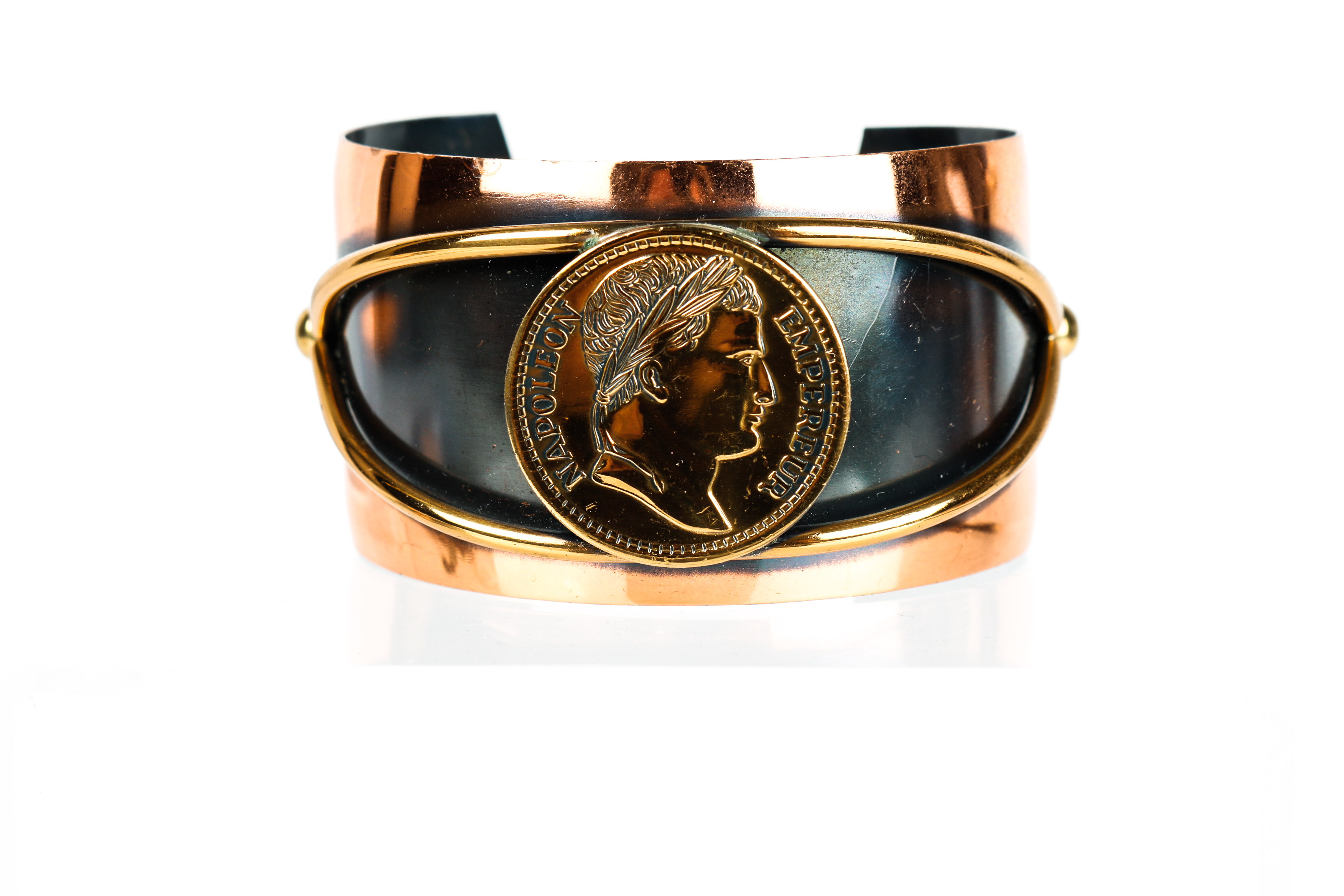 Vintage Emperor Napoleon Copper Jewelry Set