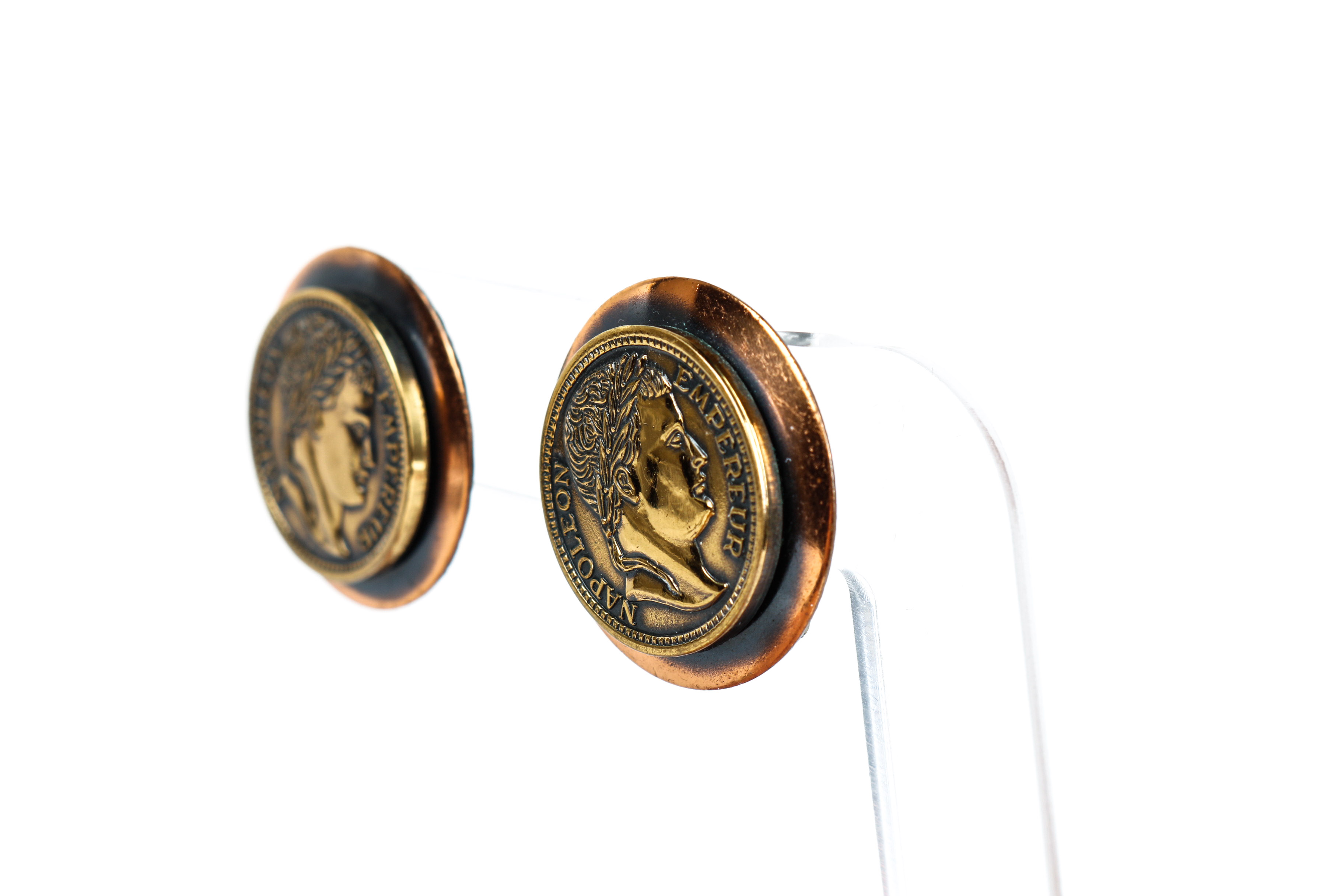 Vintage Emperor Napoleon Copper Jewelry Set