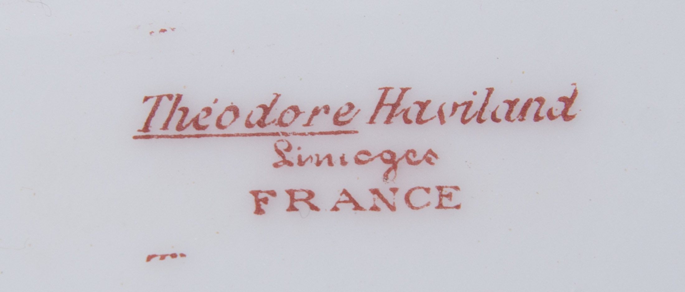 Set of Haviland China in "Apple Blossom" Pattern