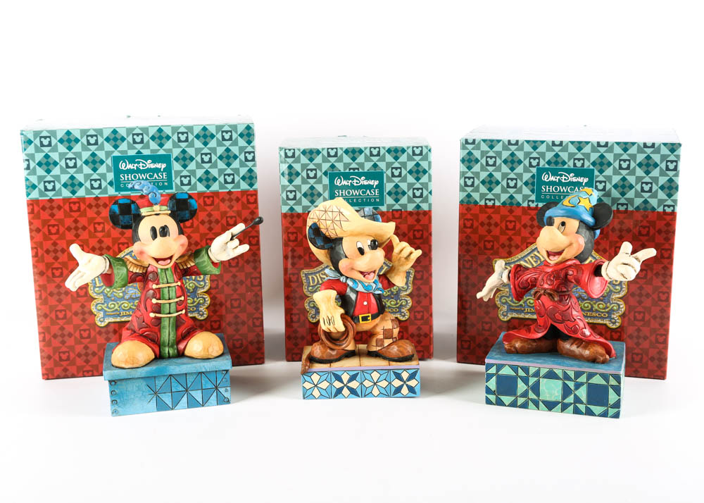 Disney Figurines of Mickey in Costume