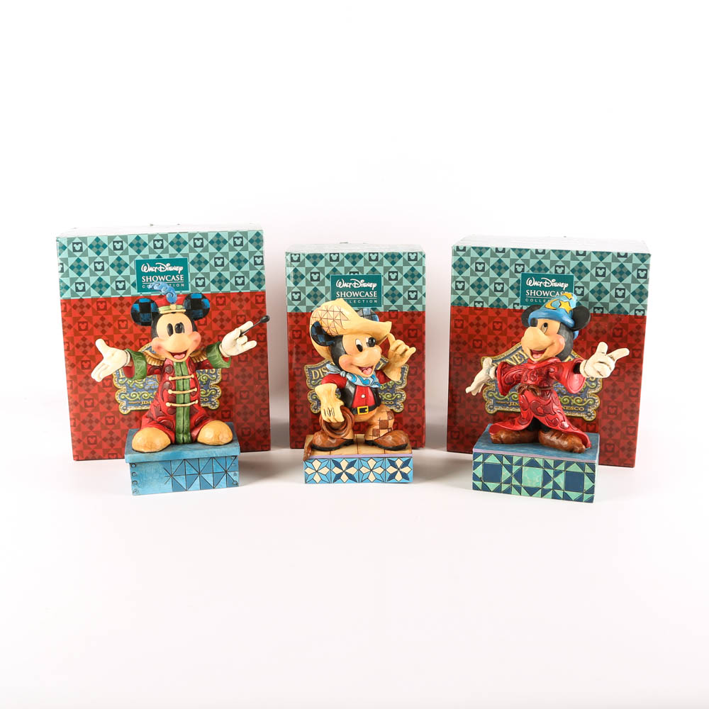 Disney Figurines of Mickey in Costume