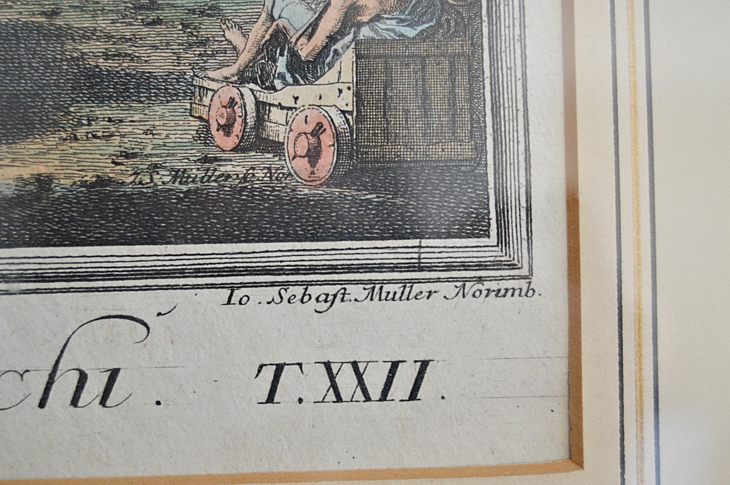 Antique Giuseppe Zocchi Engraving