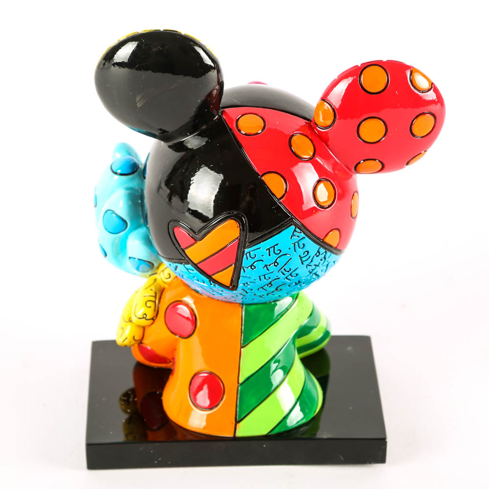 Collection of Mickey Mouse Figurines by Romero Britto
