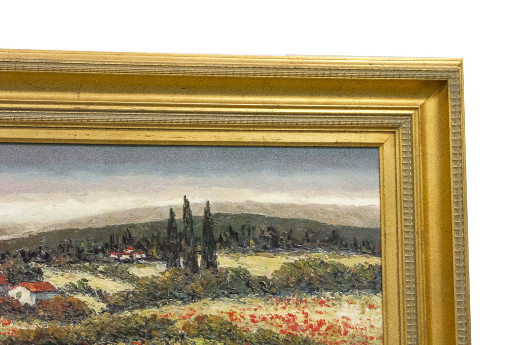 K. Paul Poppy Field Oil Painting