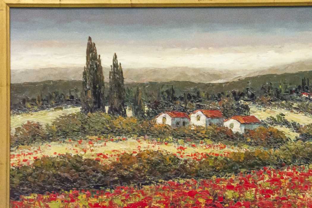 K. Paul Poppy Field Oil Painting