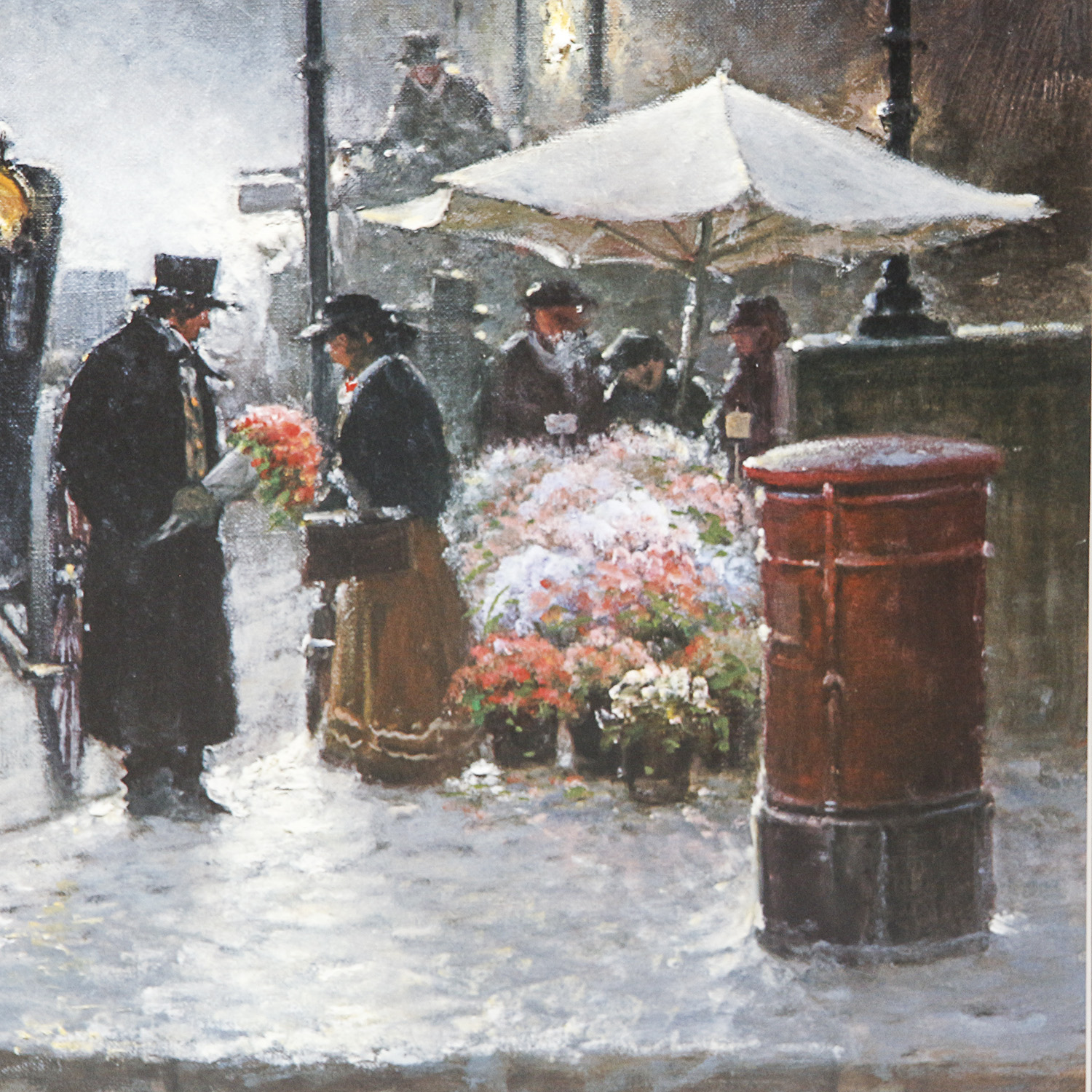 Framed Print "Flowers for the Lady" by G. Harvey