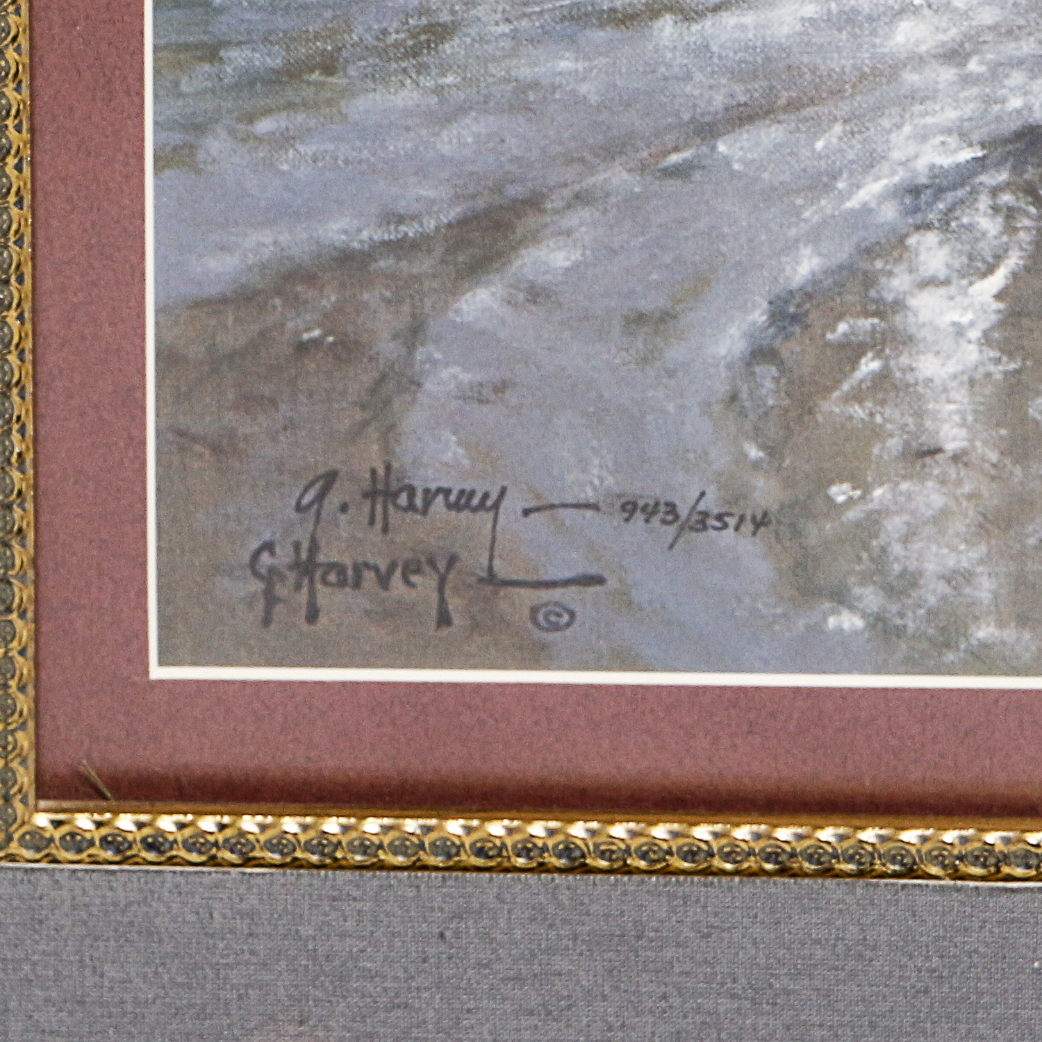 Framed Print "Flowers for the Lady" by G. Harvey