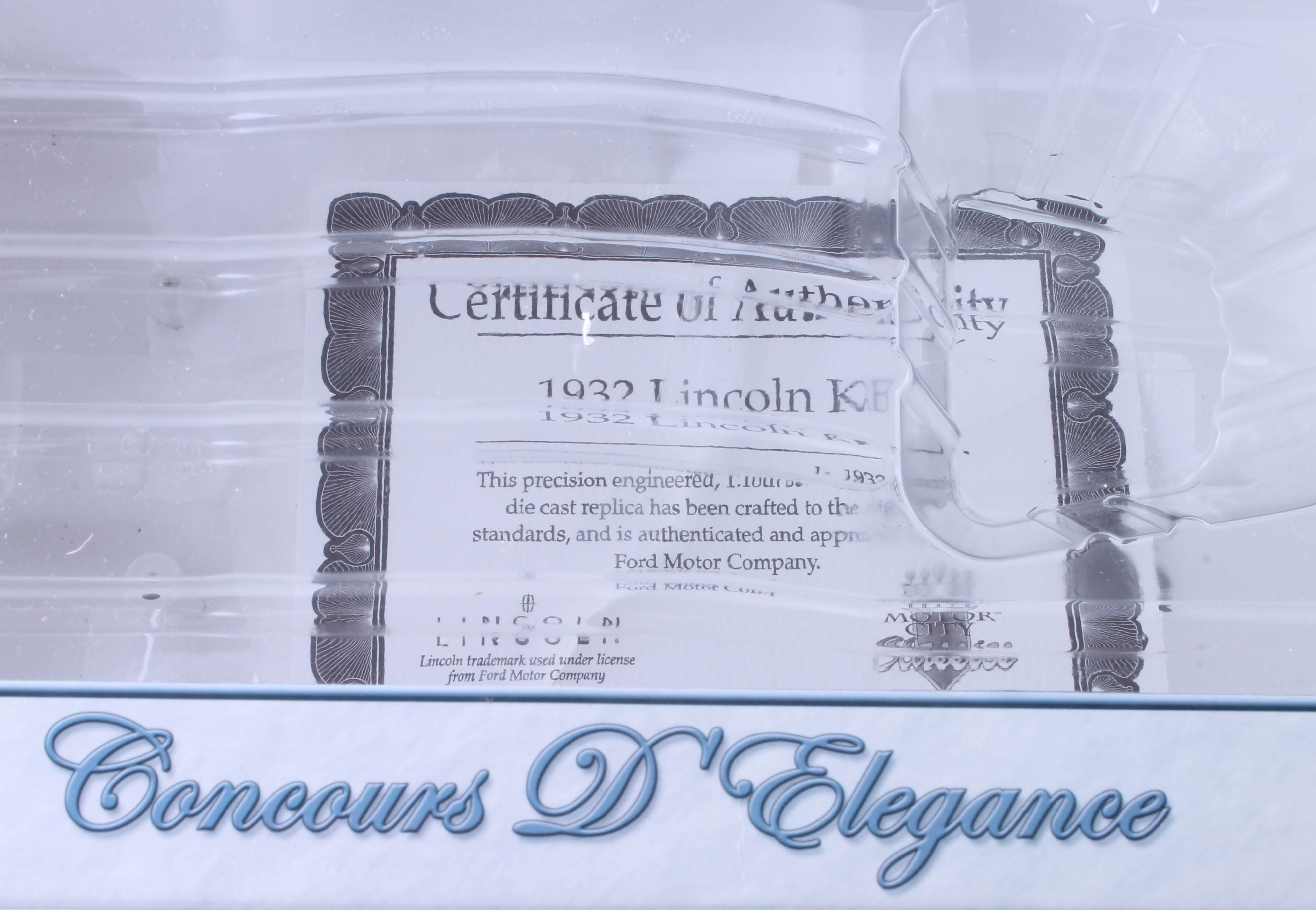 Set of Three Die Cast 1930's Model Cars