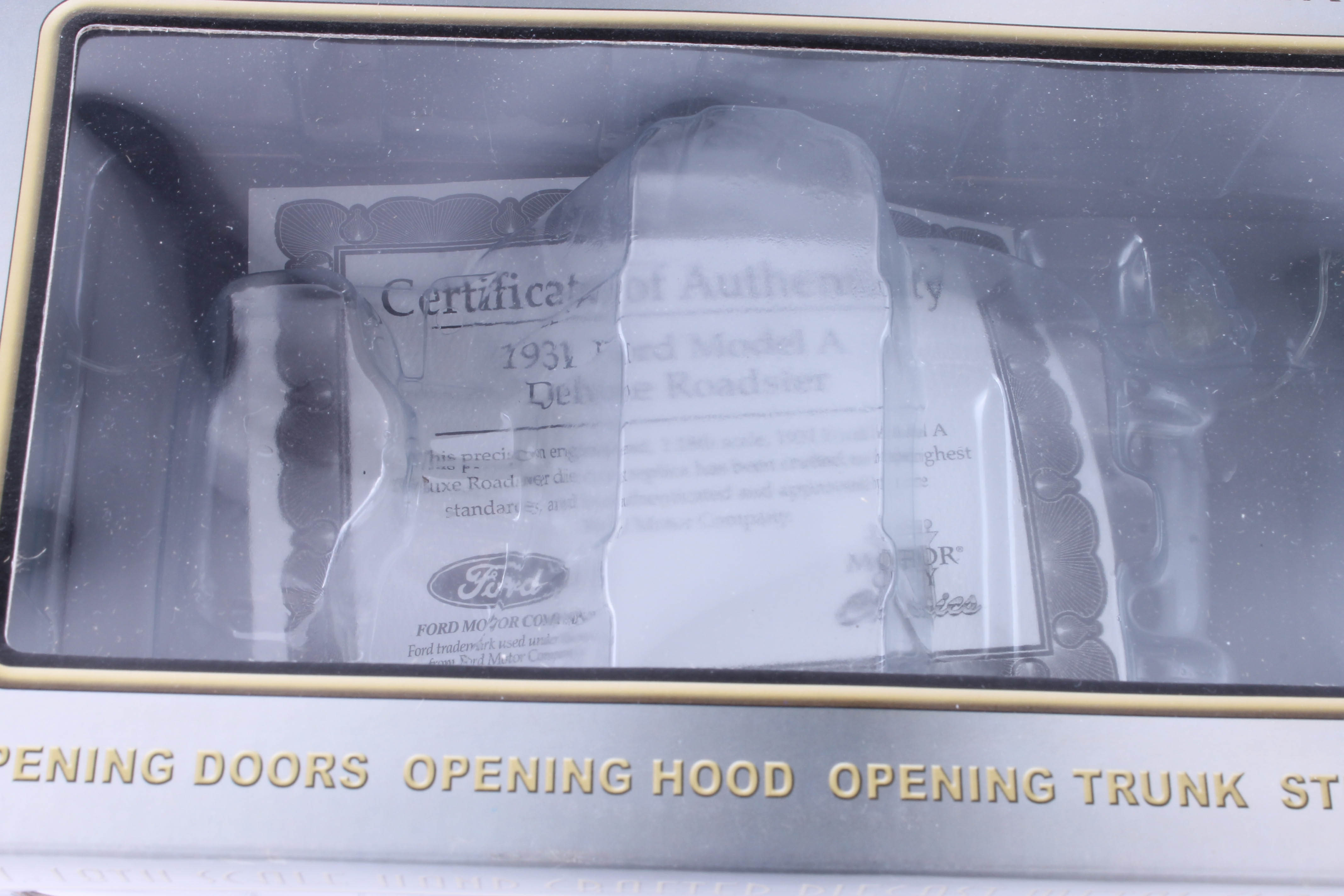 Set of Three Die Cast 1930's Model Cars