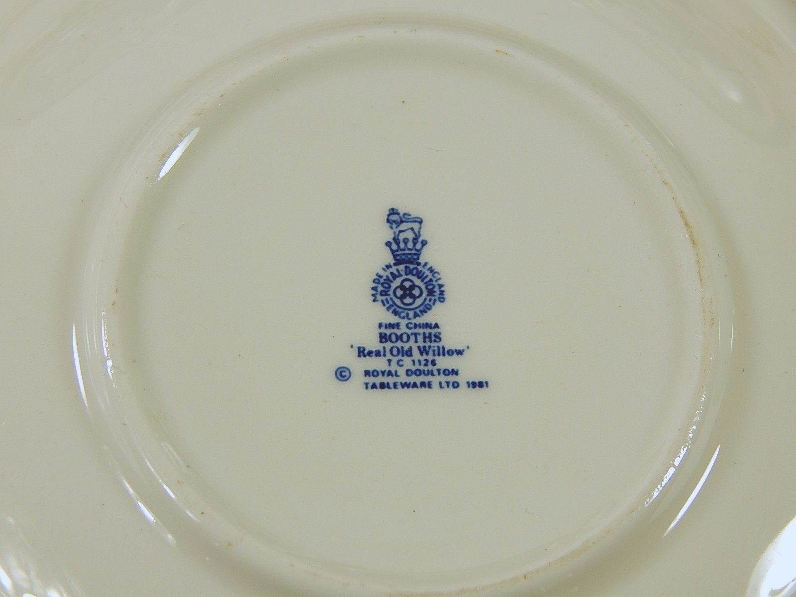 Royal Doulton Booths "Real Old Willow" Dinnerware