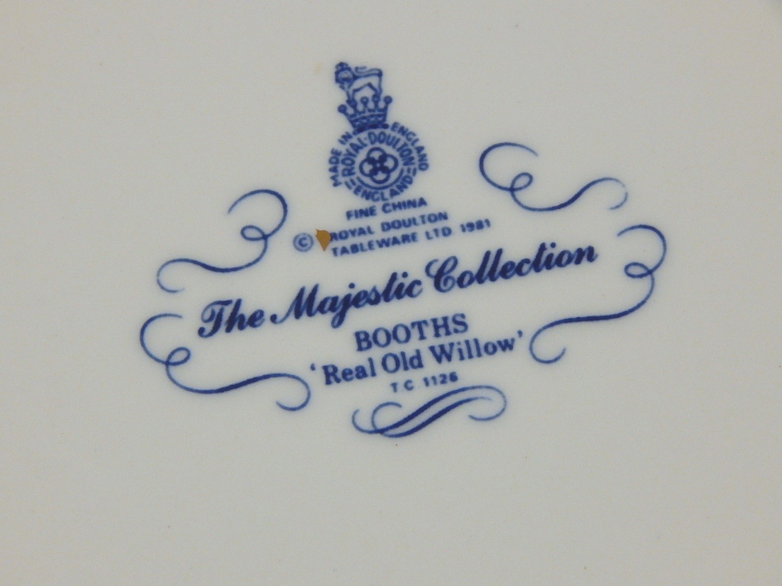 Royal Doulton Booths "Real Old Willow" Dinnerware