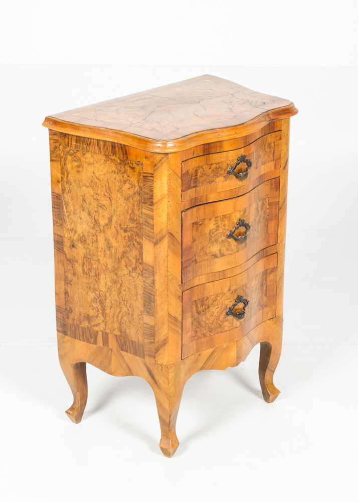20th Century Louis XV Style Three-Drawer Commode Stand