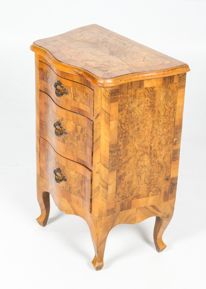 20th Century Louis XV Style Three-Drawer Commode Stand