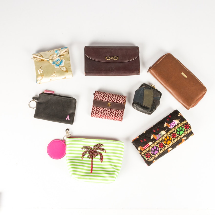 Wallets and Change Purses Featuring Etienne Aigner