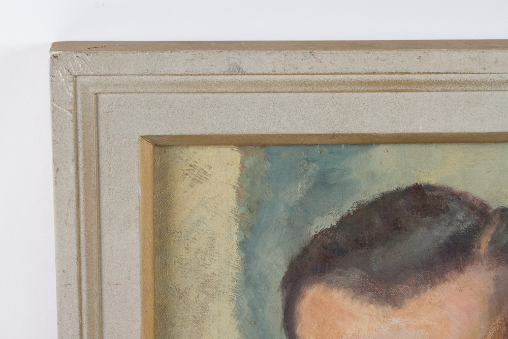 Alice Burch Oil on Canvas Portrait