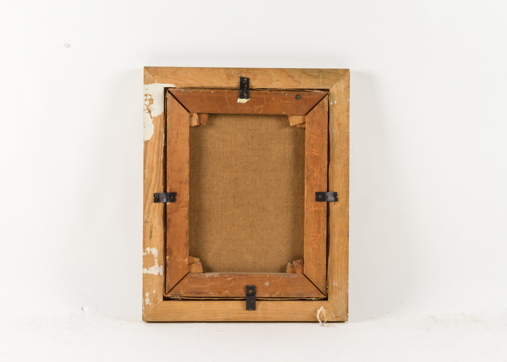 Alice Burch Oil on Canvas Portrait