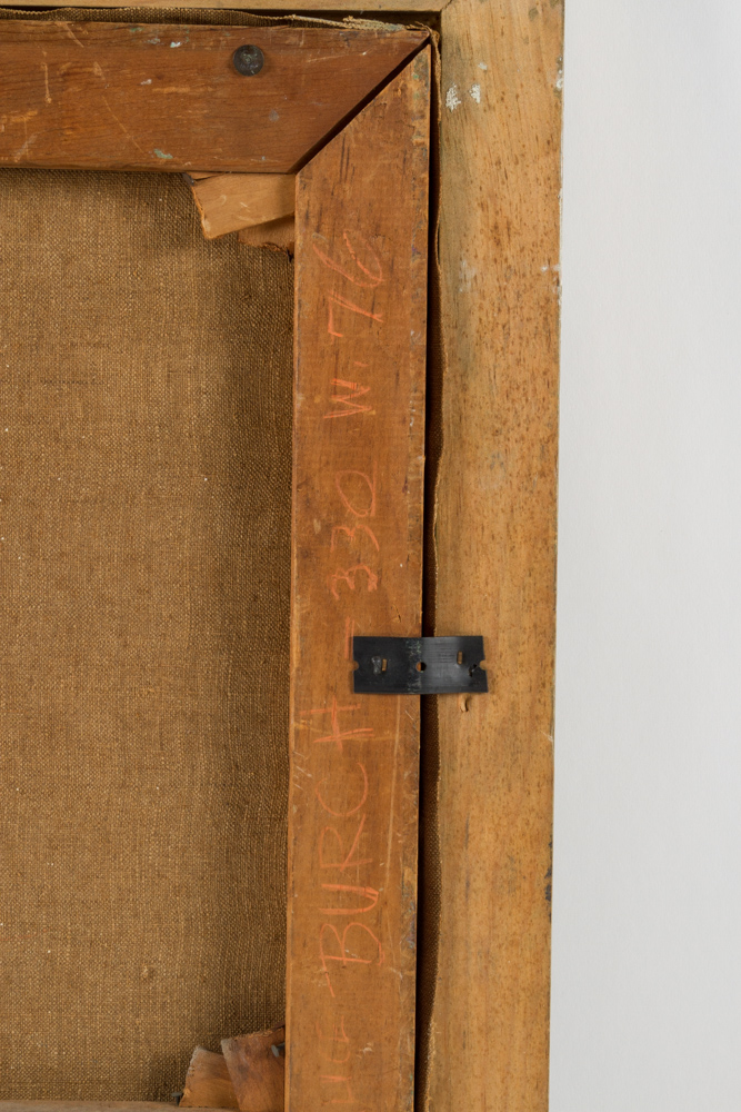 Alice Burch Oil on Canvas Portrait