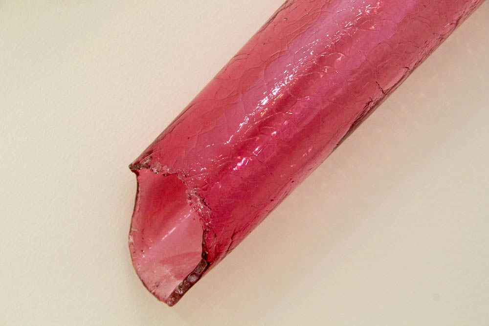 Drew Smith Art Glass Wall Sculpture "Floating Colors"