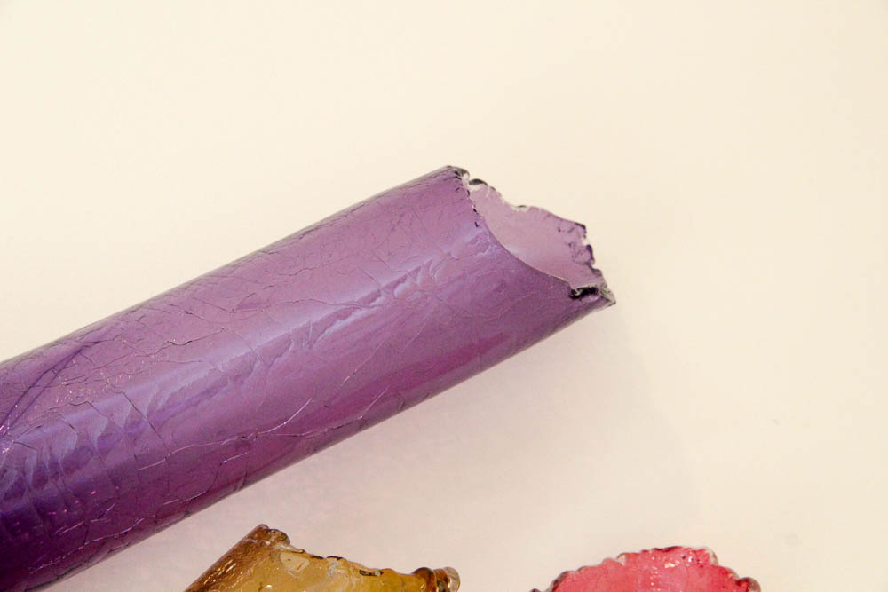 Drew Smith Art Glass Wall Sculpture "Floating Colors"