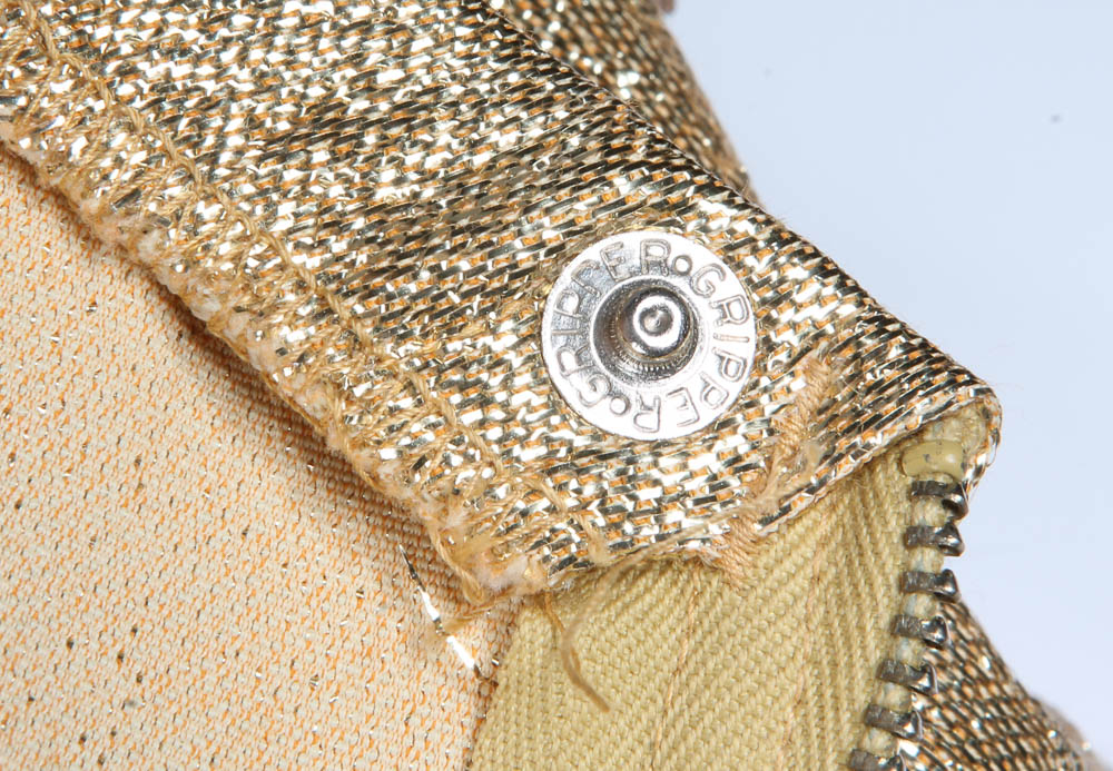 1950's Gold Beauty Pageant Costume