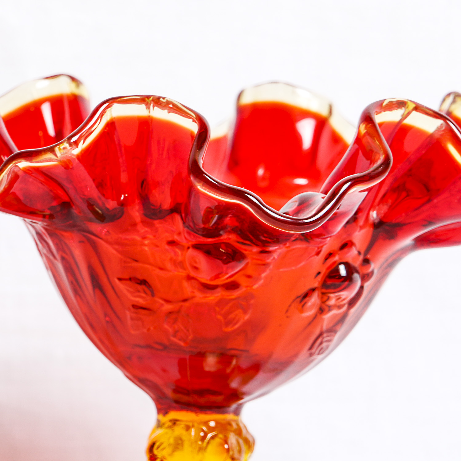 Vintage Marigold Carnival Glass