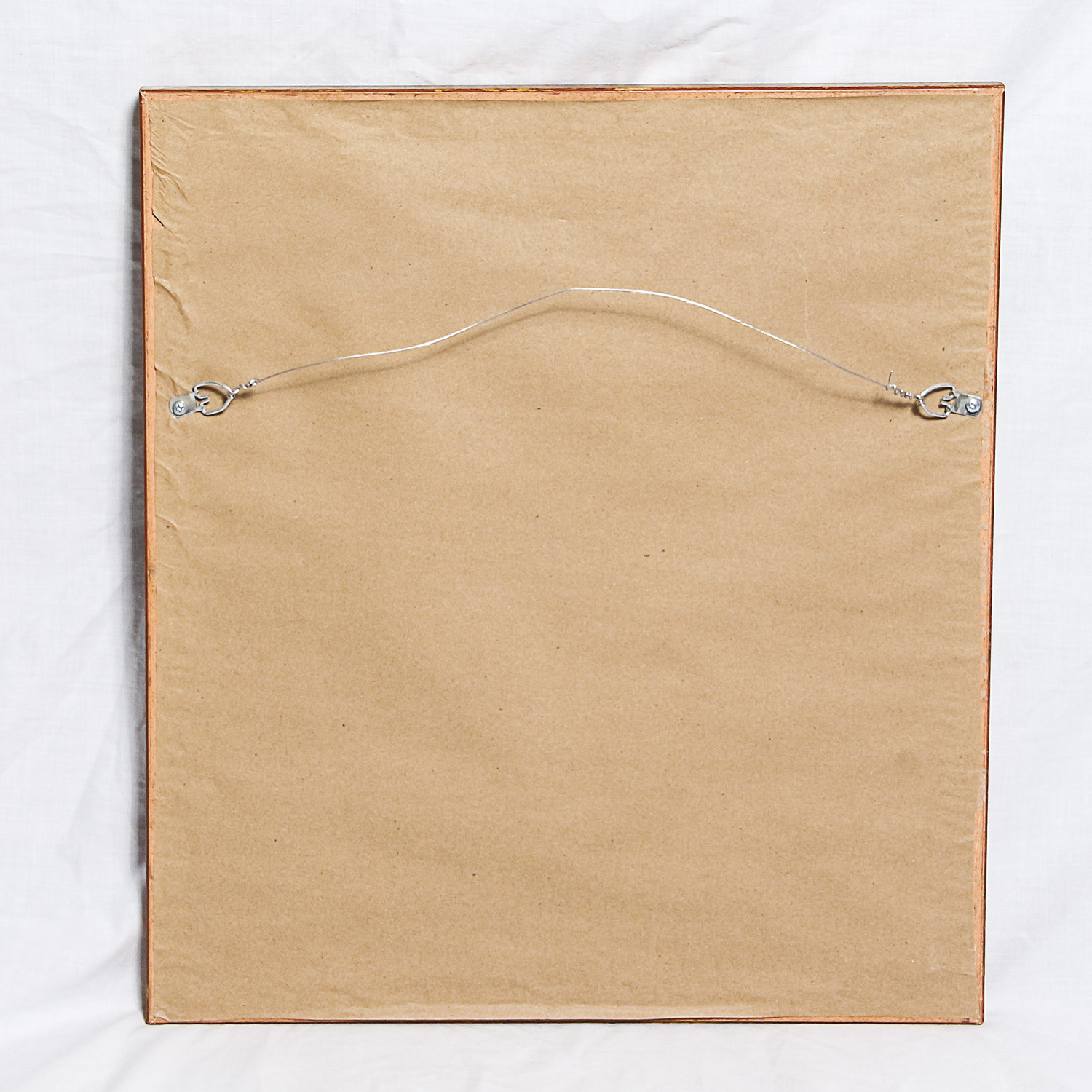 Framed Norman Rockwell "Lucky Catch" Print