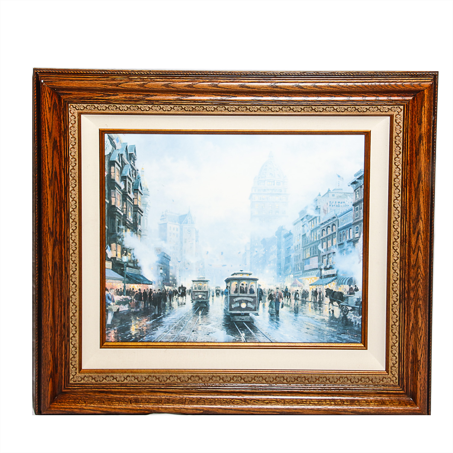 Limited Edition Thomas Kinkade "San Francisco, Market Street" Print