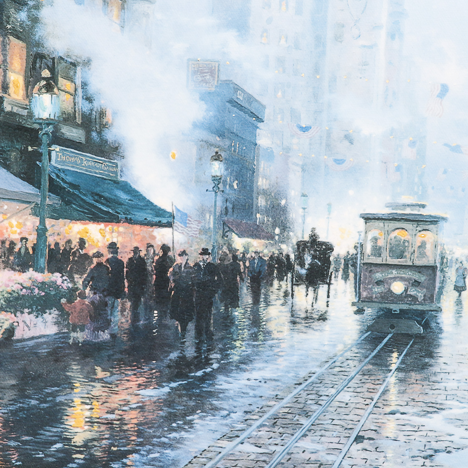 Limited Edition Thomas Kinkade "San Francisco, Market Street" Print