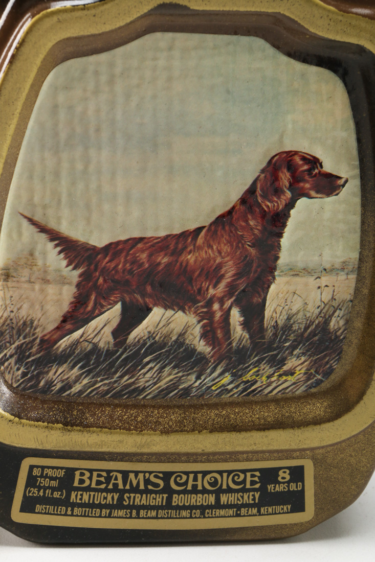 Seven Vintage Branded Decanters and Bottles