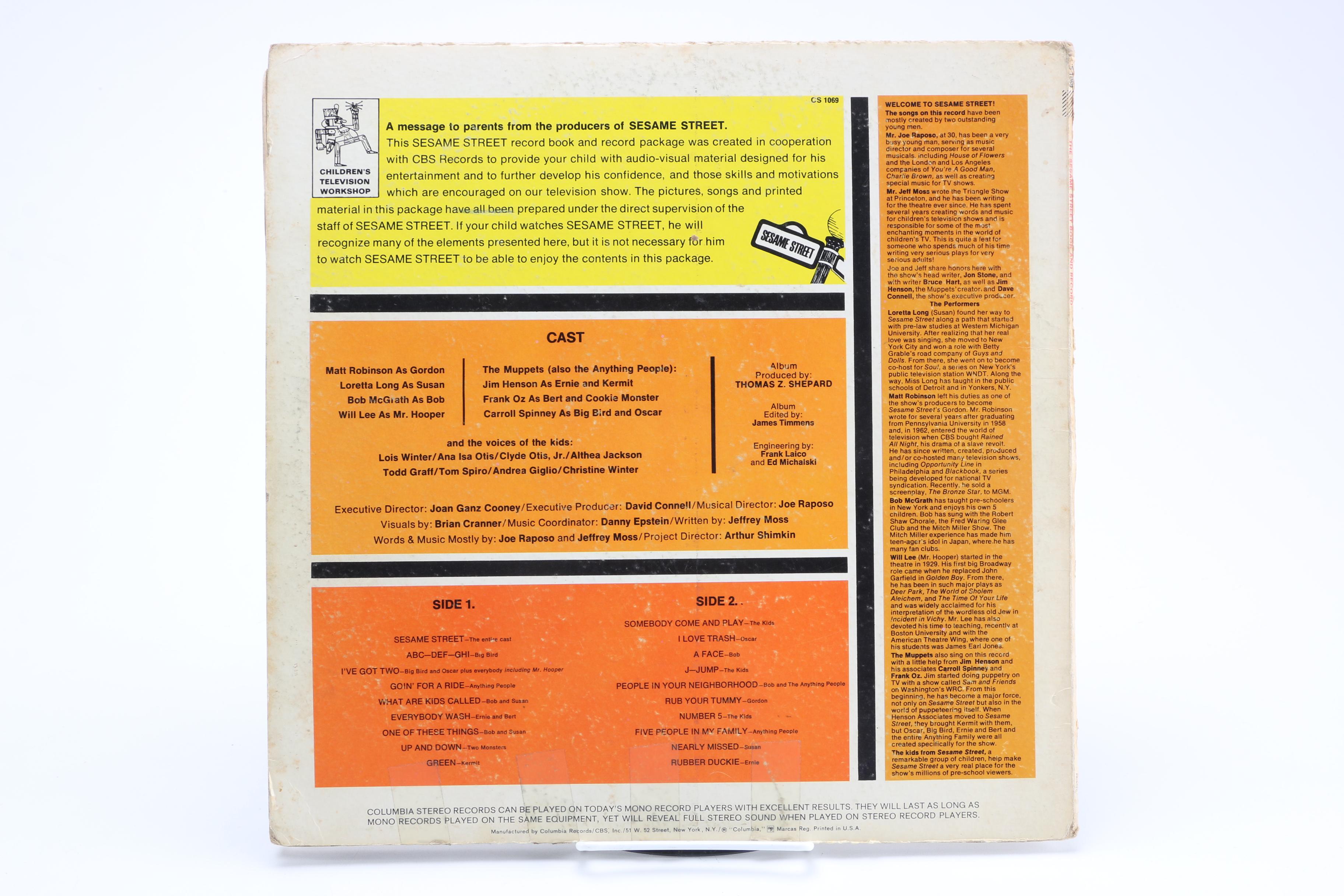 Vintage "Sesame Street" Records