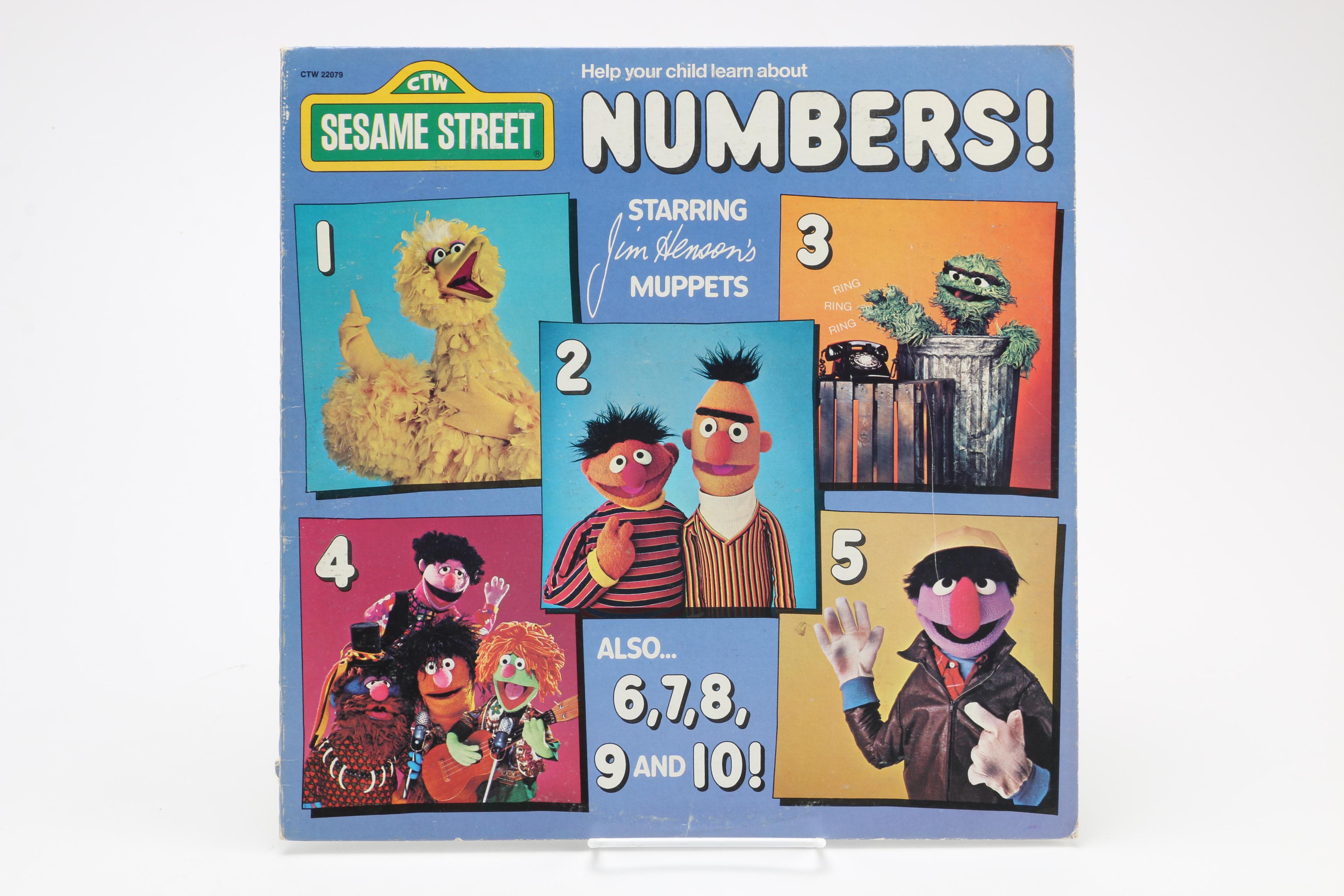 Vintage "Sesame Street" Records