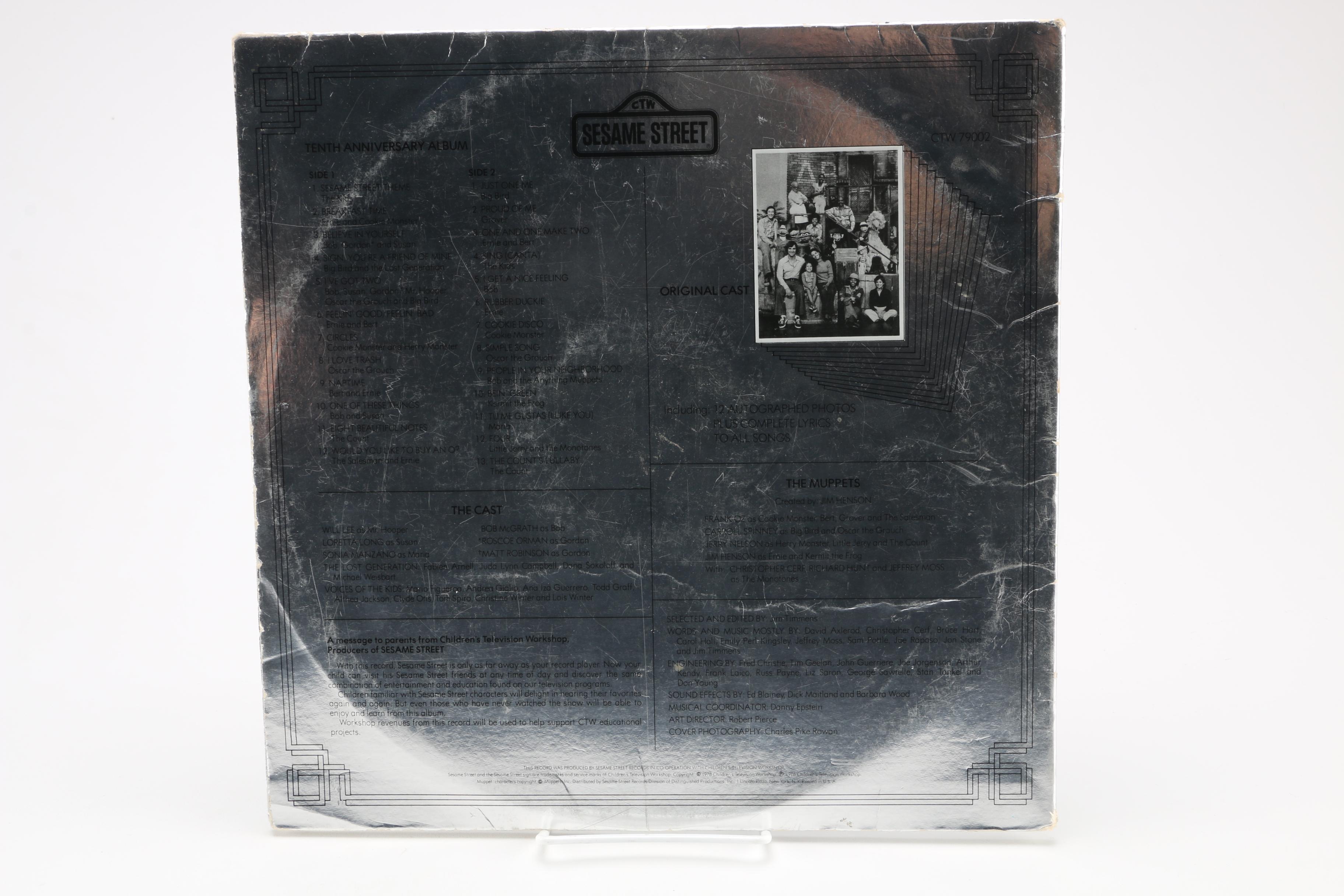 Vintage "Sesame Street" Records