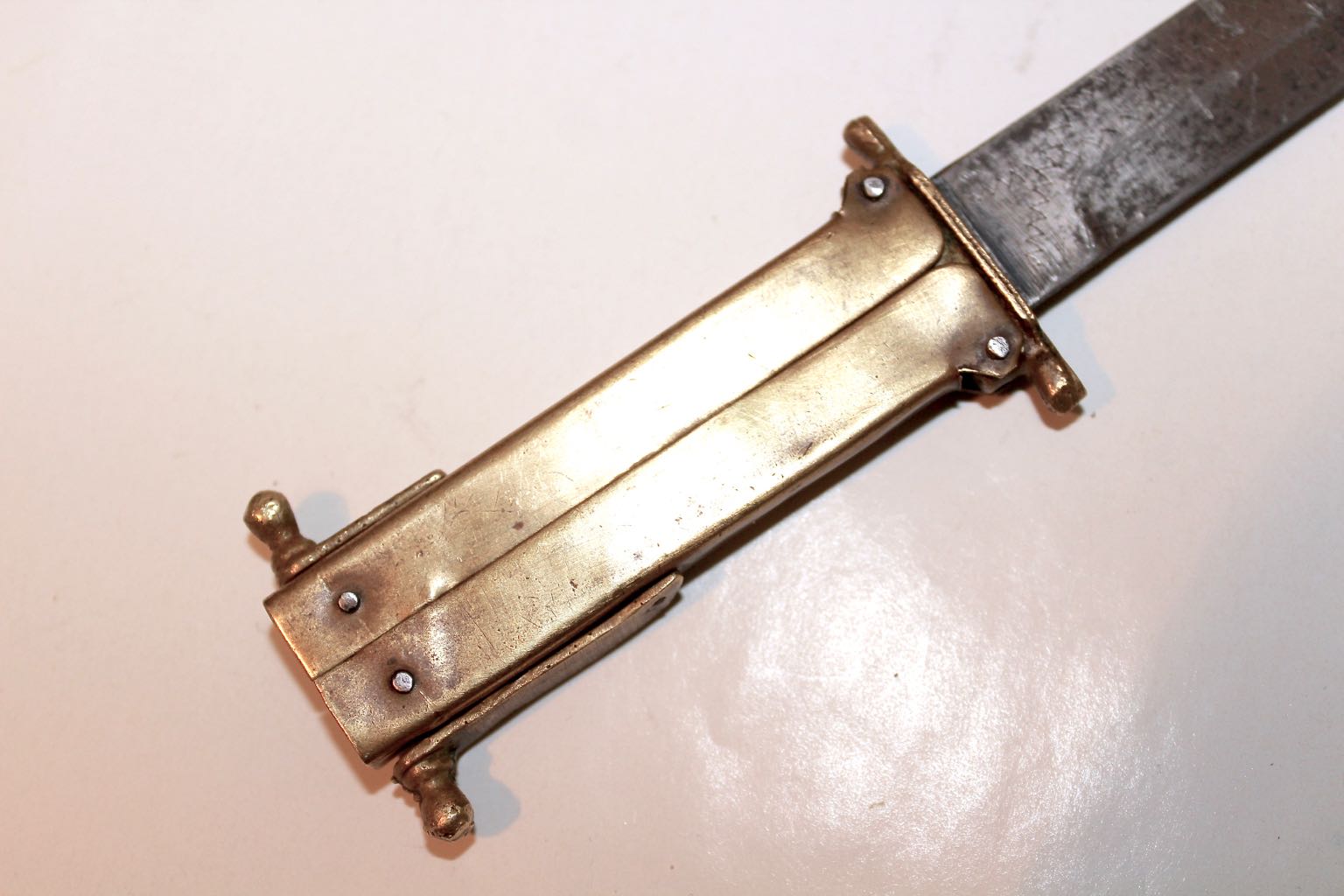 WW II Brass Paratrooper Knife