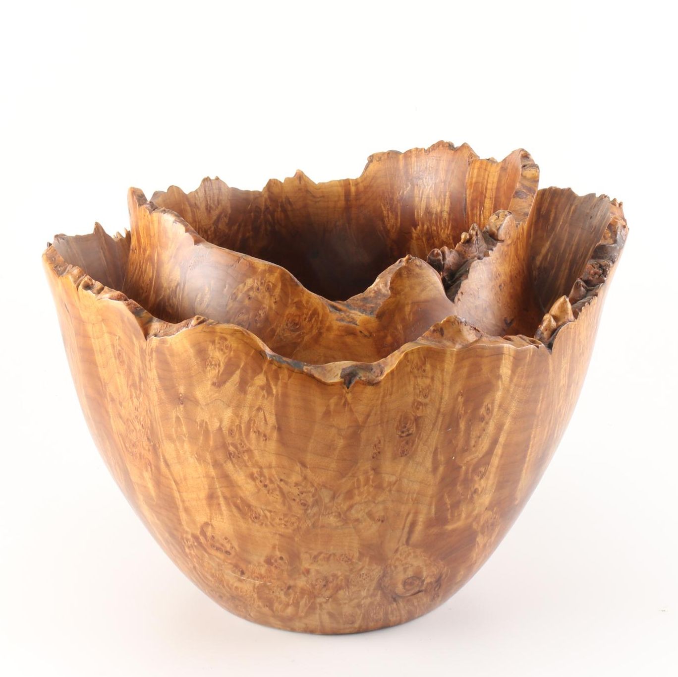 Maple Burl Wood Bowl by Don Meier