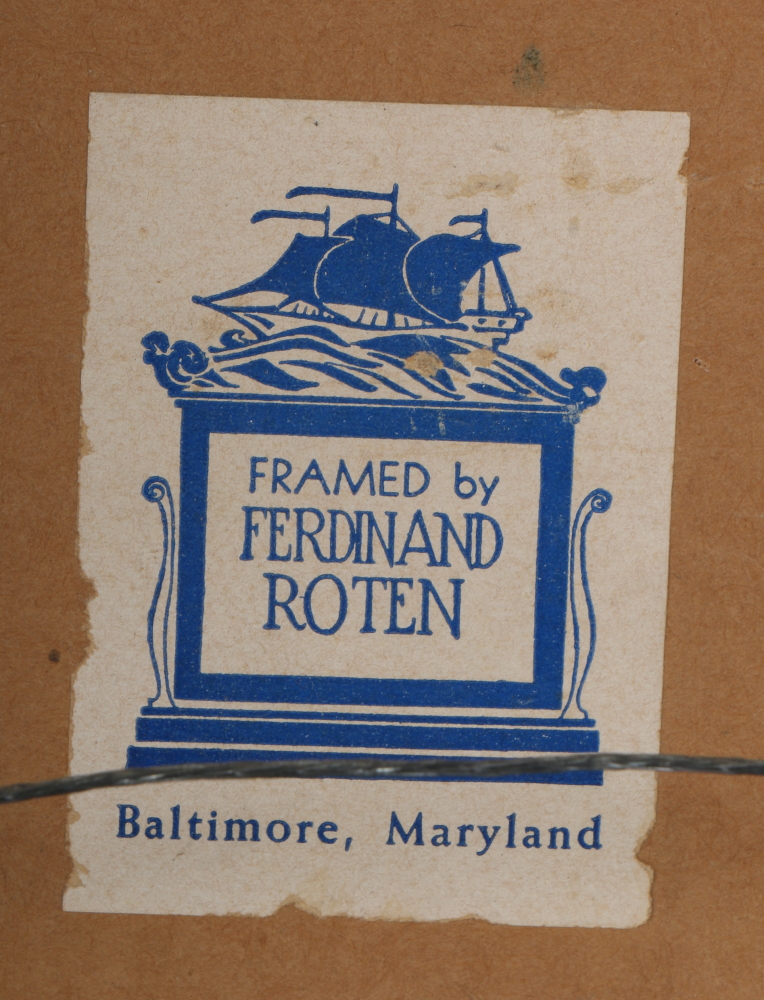 Herman Moll Hand-Colored Engraving of a Map