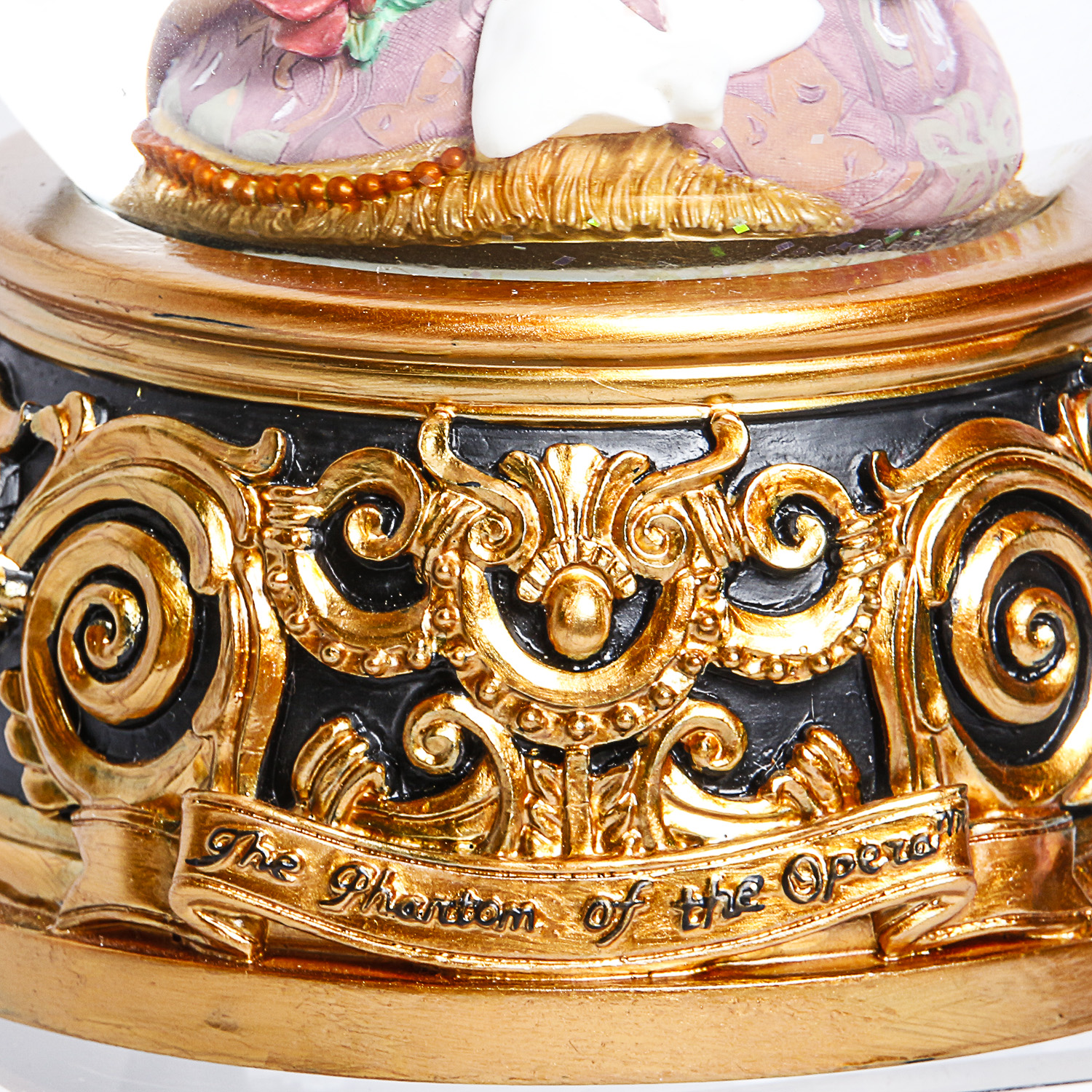 Steiff Collectible Phantom of the Opera Bear and Snow Globe