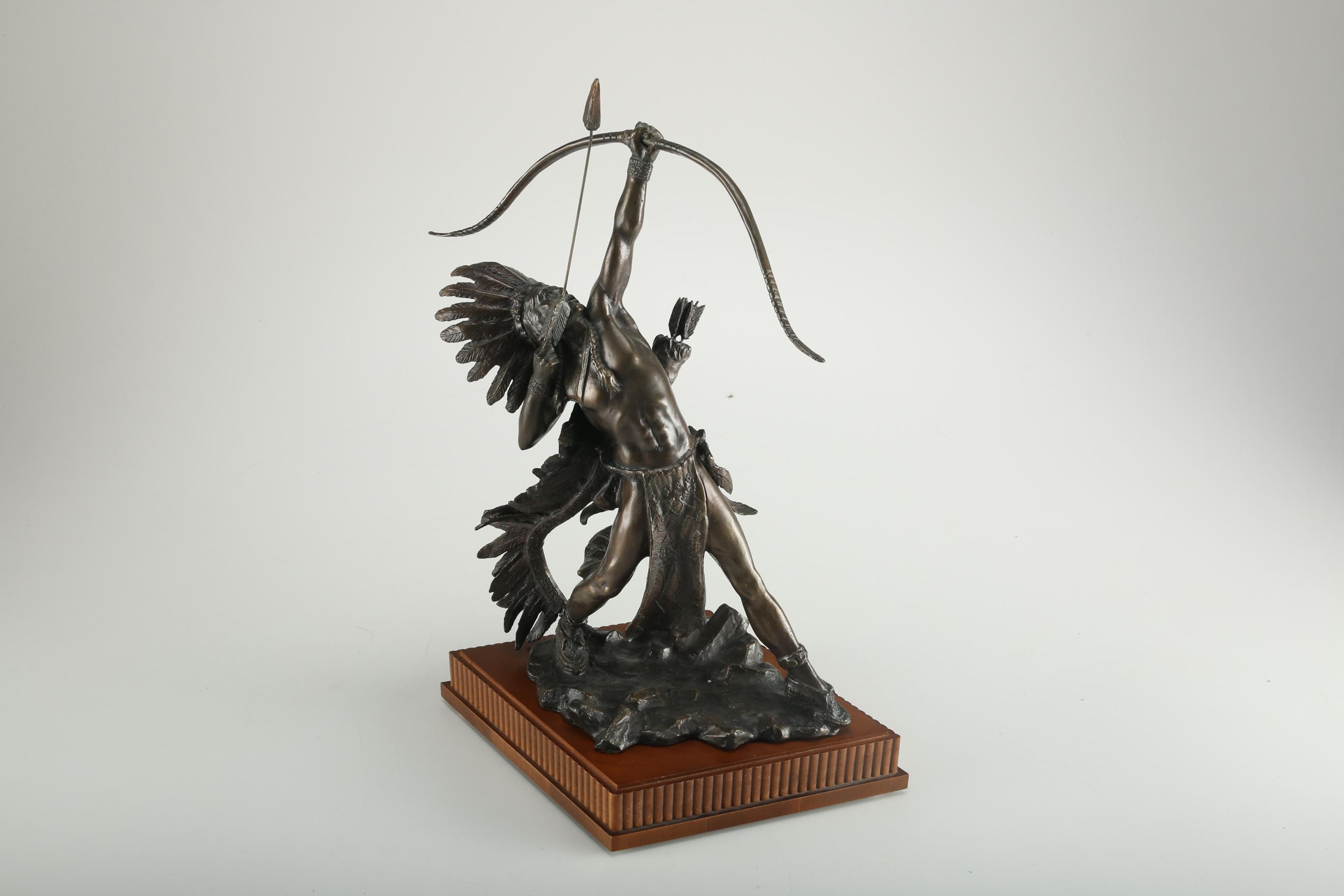 1988 Lincoln Fox Cast Bronze "Starshooter"