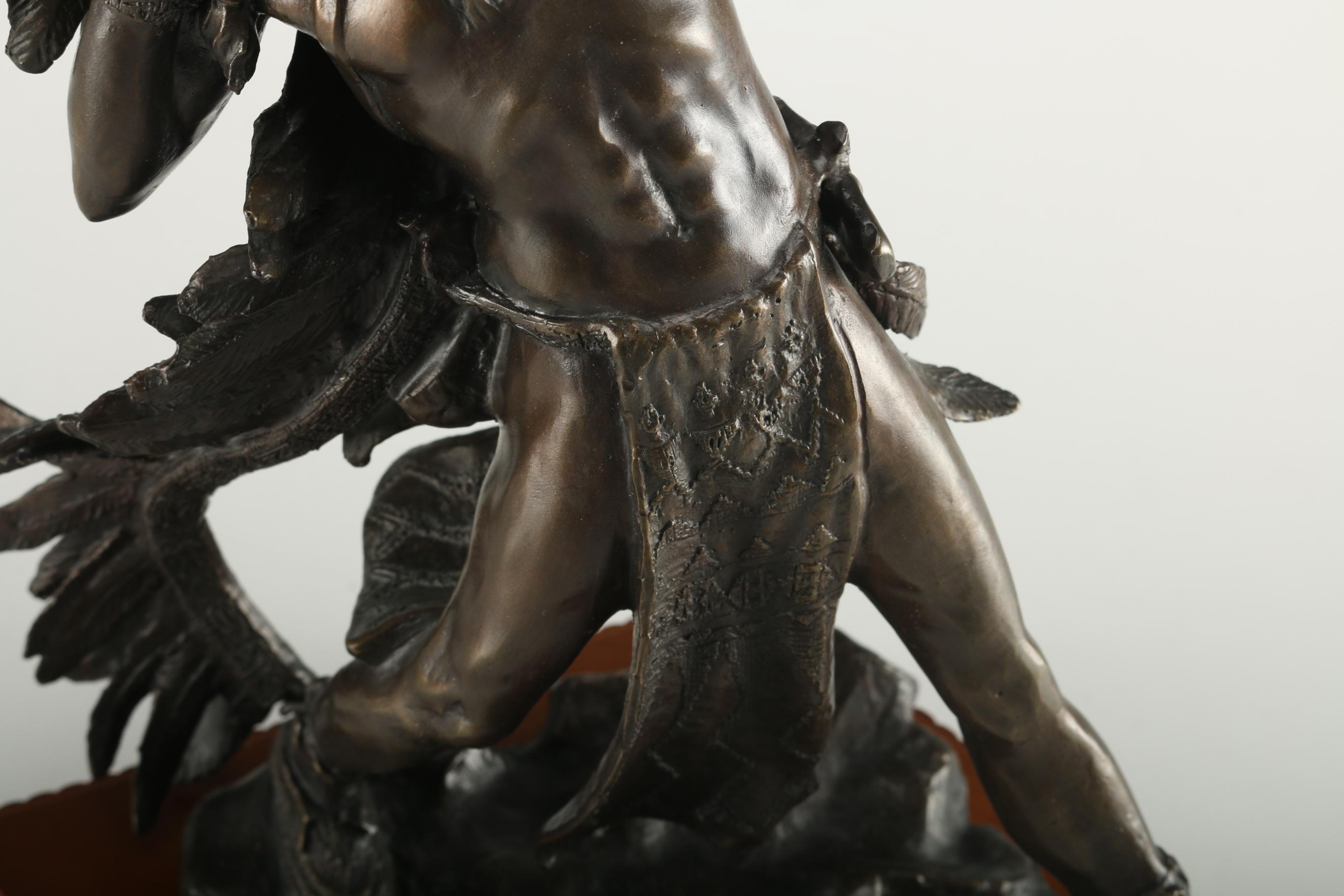 1988 Lincoln Fox Cast Bronze "Starshooter"