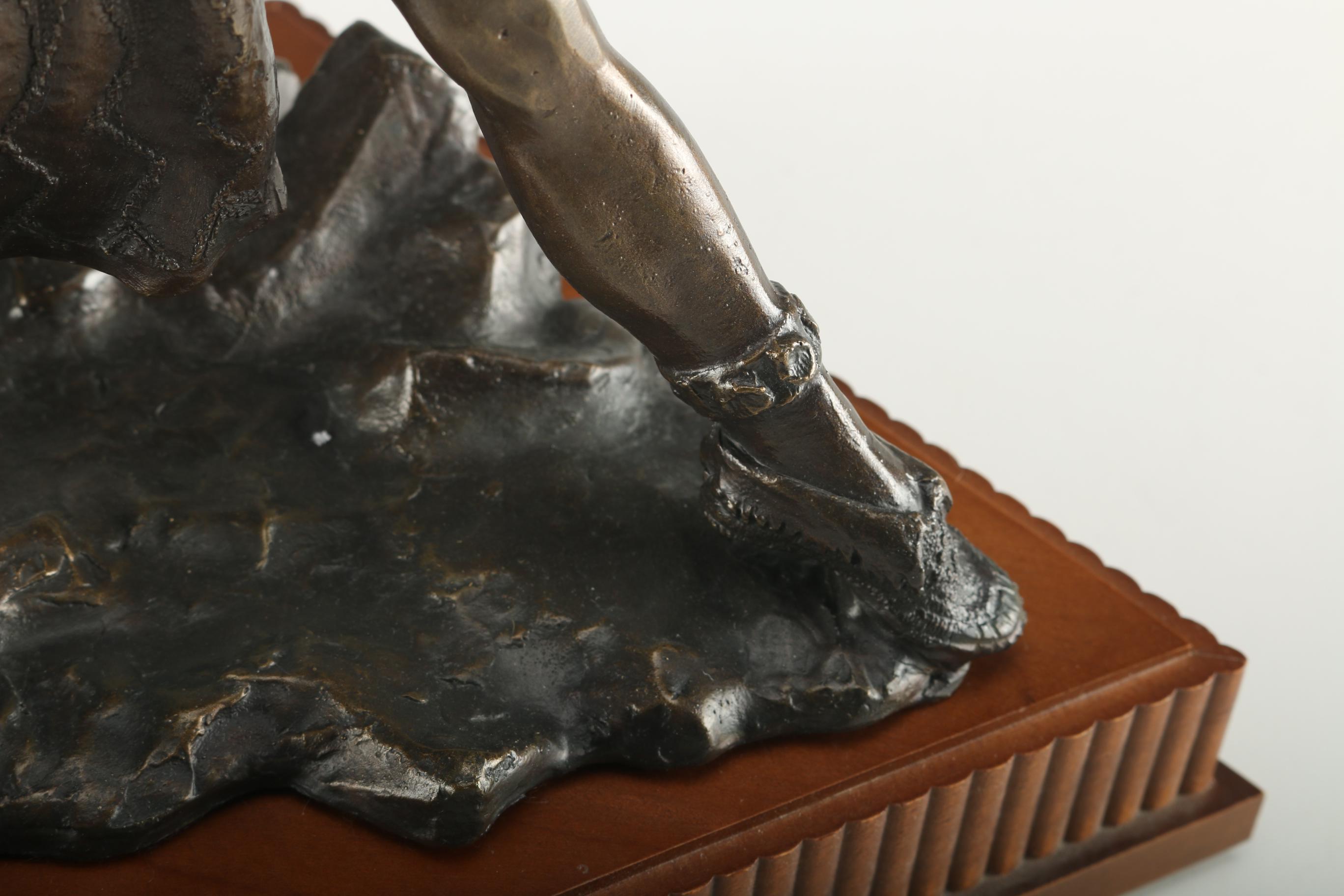 1988 Lincoln Fox Cast Bronze "Starshooter"