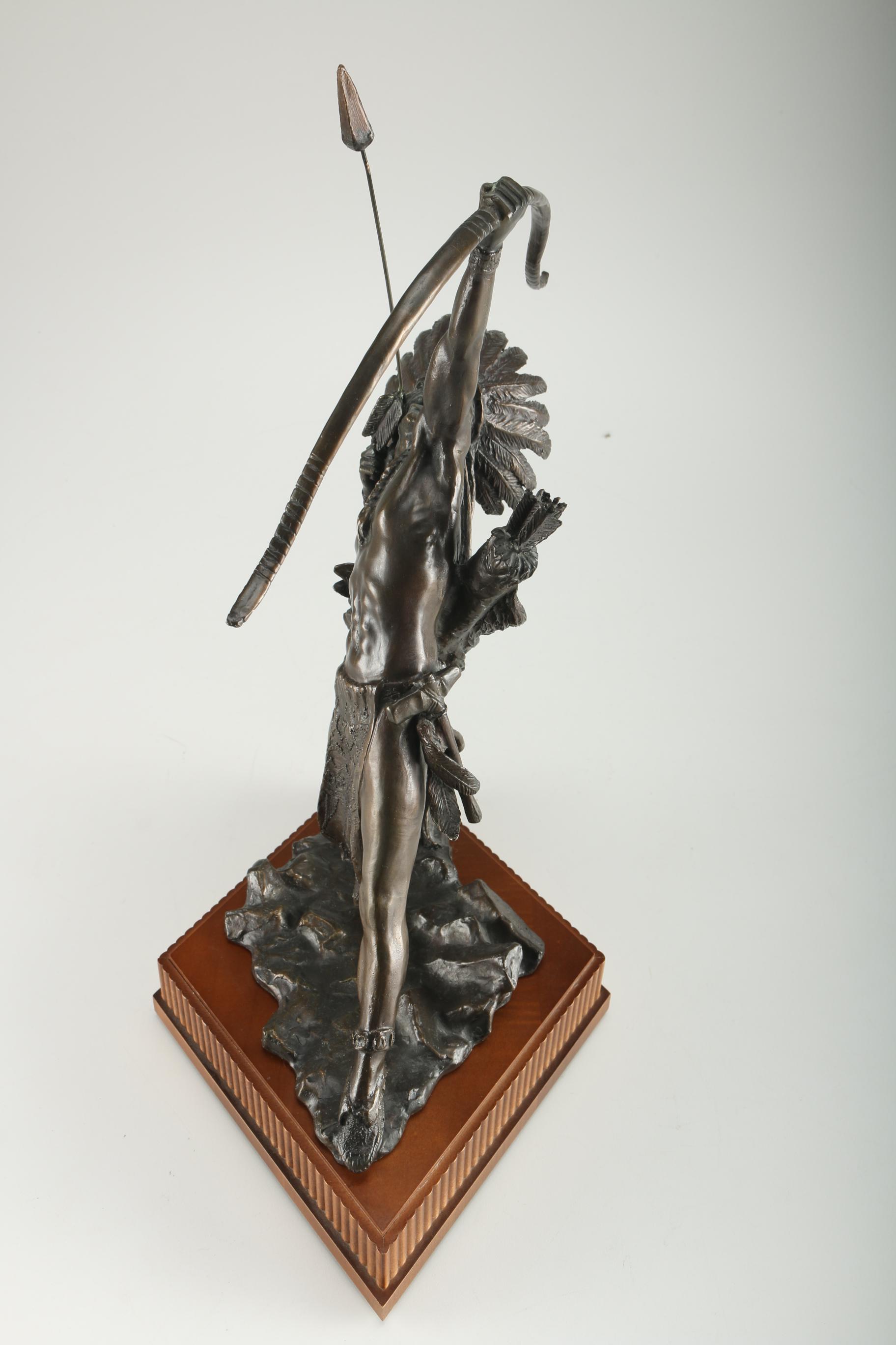 1988 Lincoln Fox Cast Bronze "Starshooter"